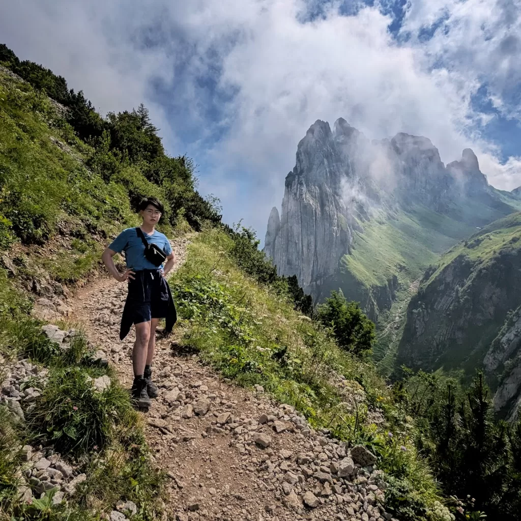 Hiking Adventures in Appenzellerland: Sämtisersee to Saxer Lücke 135